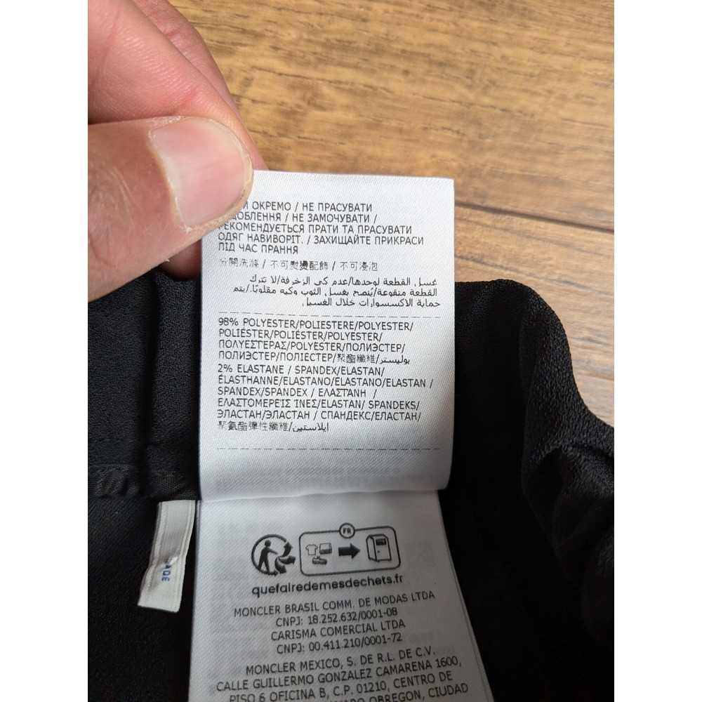 Moncler Black Elastic Waist Drawstring Jogger‎ Pants Size 31x30 - Picture 6 of 12